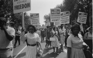 Nearly 40 percent of  US women’s job gains in February were in low-wage sectors...